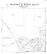 Page 013 - Sec 36 - Madison City and Maple Bluff, Brentwood Village, Prospect Hill, Maple Bluff Golf Club, Dane County 1954